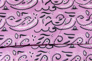 Pink mask-Pink paisley pattern mask