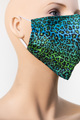 Blue mask-Leopard mask