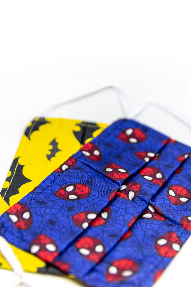 Μάσκα Batman-Μάσκα Spiderman